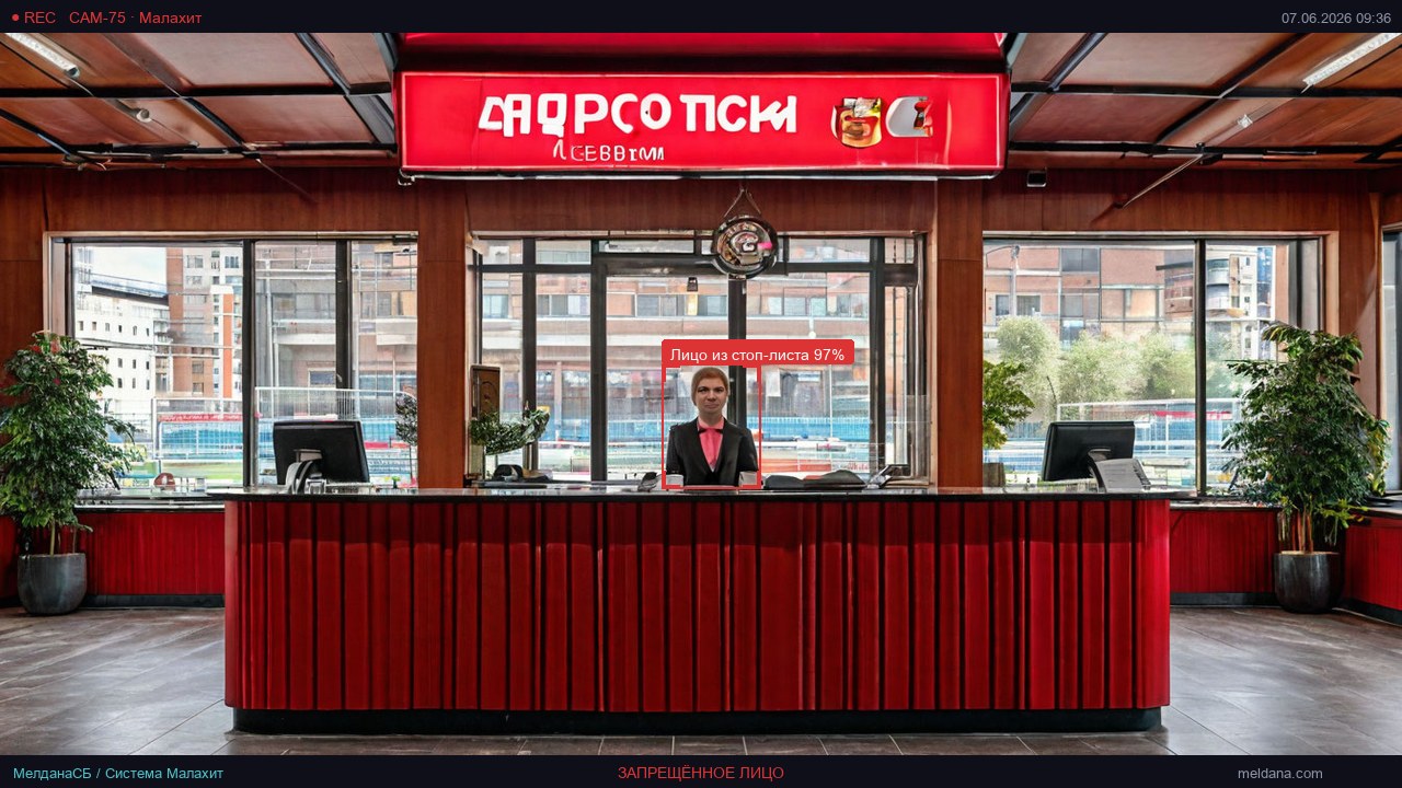 Детекция запрещённых лиц на стадионе в  — от 4 200 ₽/стадион/мес
